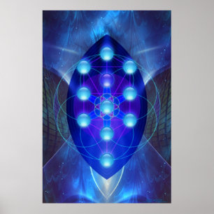 Póster Geometree - Tree Of Life Poster