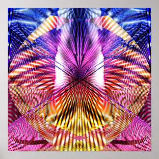 Póster Geometría abstracta 1.2d