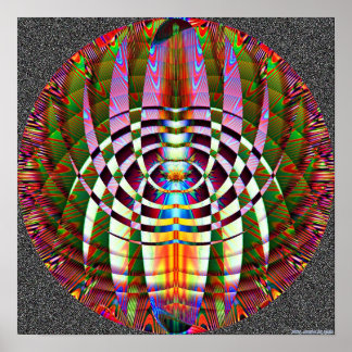 Póster Geometría abstracta 3.2b