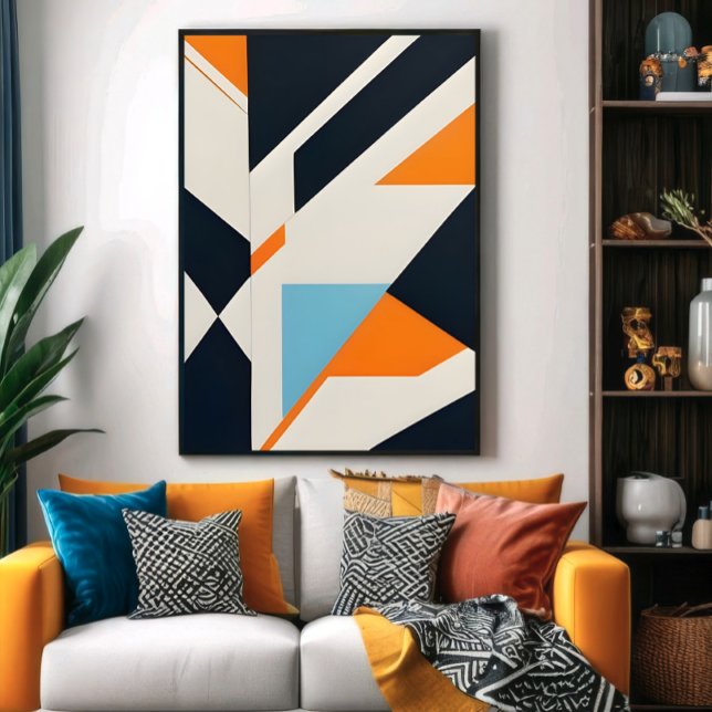 Póster Geometría abstracta en capas (Subido por el creador)