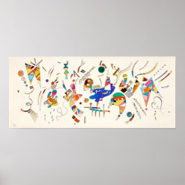Póster Geometría biomórfica | Wassily Kandinsky |