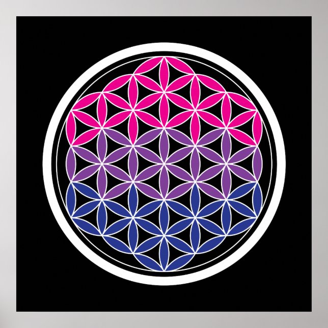 Póster Geometría bisagrada (Frente)