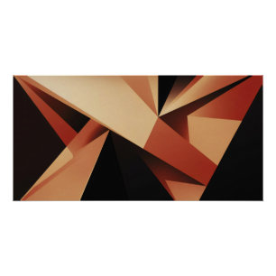 Póster Geometría contemporánea Abstracción moderna