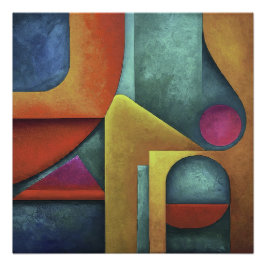 Póster Geometría de esencia