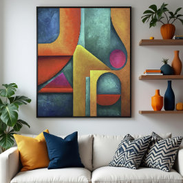 Póster Geometría de esencia