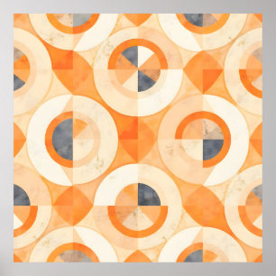 Póster Geometría de la Tierra Desfasada
