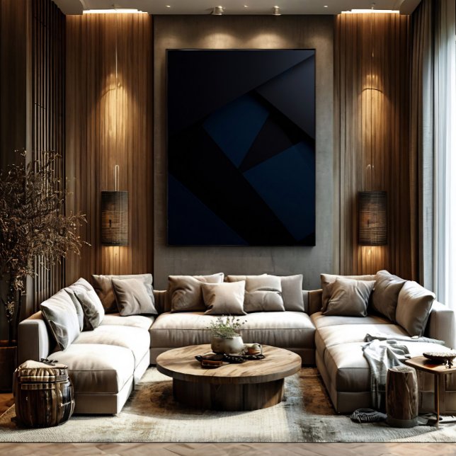 Póster Geometría de Noche Profunda (Subido por el creador)