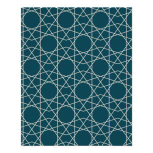 Póster Geometría de Perla de Isfahán