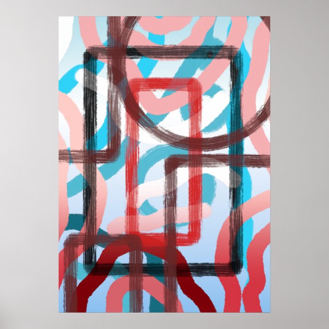 Póster Geometría de perturbaciones (Frente)