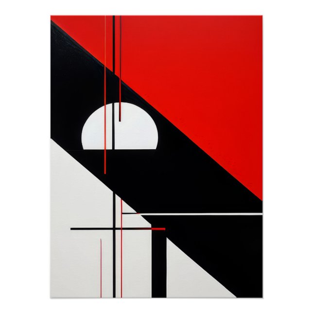 Póster Geometría Decorativa (Anverso)