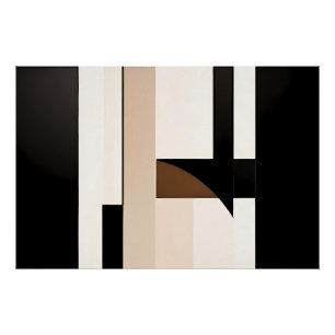 Póster Geometría del silencio