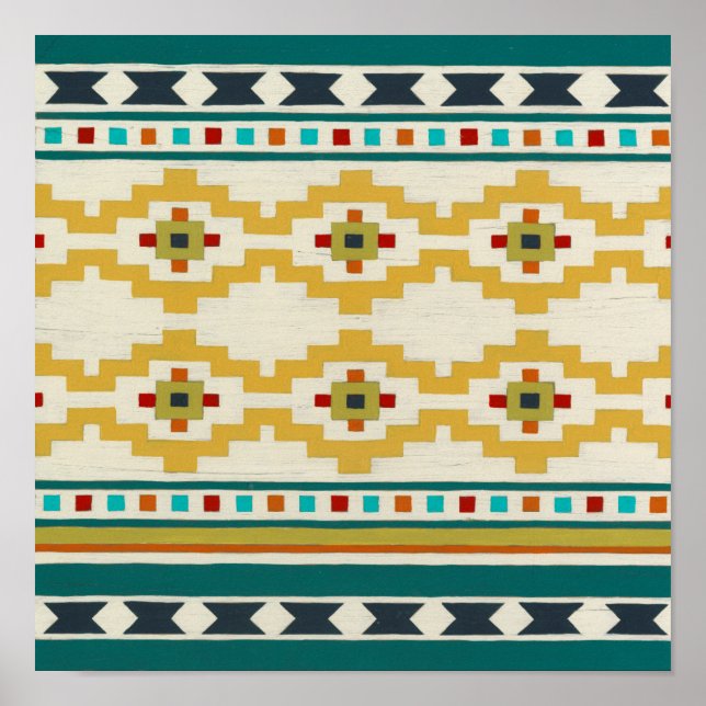 Póster Geometría del Suroeste III (Frente)