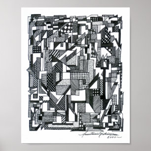 Póster Geometría emergente