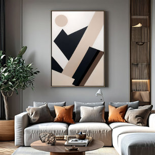 Póster Geometría en armonía