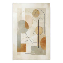 Geometría fracturada de tonos de tierra