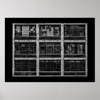 Póster Geometría no 15 con borde