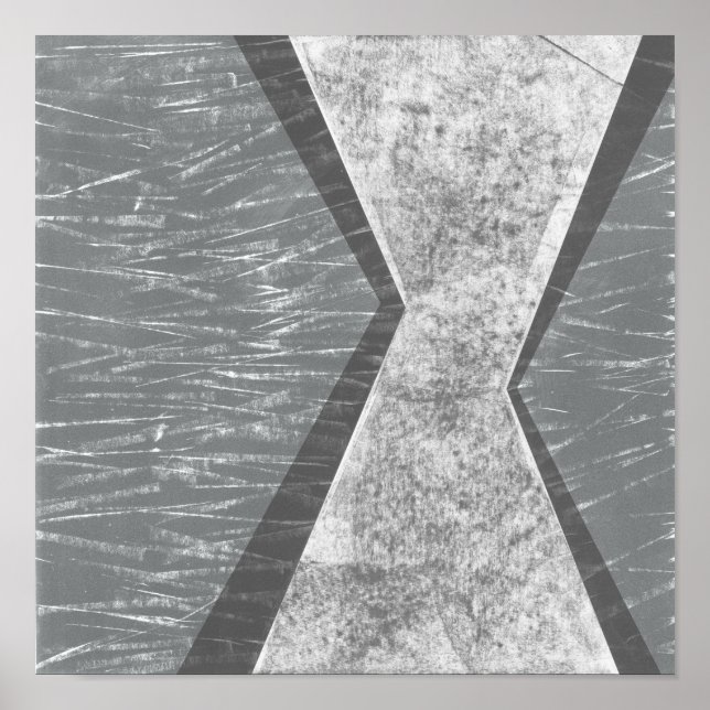 Póster Geometría orquestada IV (Frente)