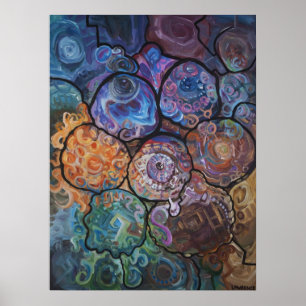 Póster Geometría sagrada