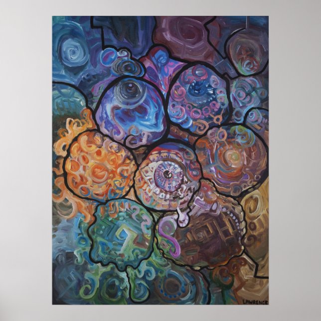 Póster Geometría sagrada (Frente)