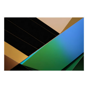 Póster Geometría urbana