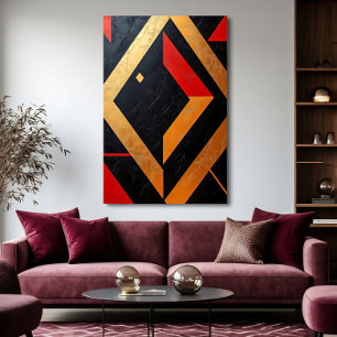 Póster Geometrías Flamígeras