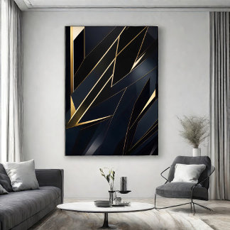 Póster Geometric Luxury