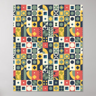 Póster Geométrico