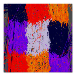Póster Geométrico Abstracto