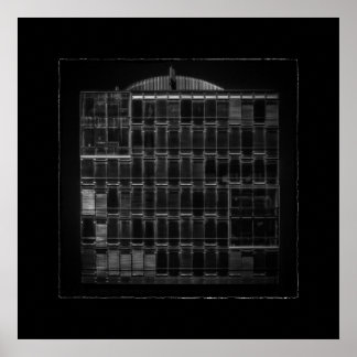 Póster Geometry No 46 with Border