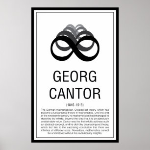 Póster Georg Cantor