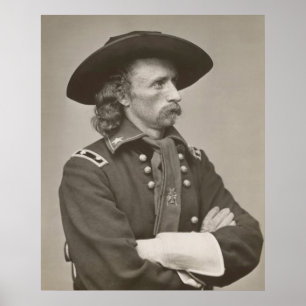 Póster George Armstrong Custer