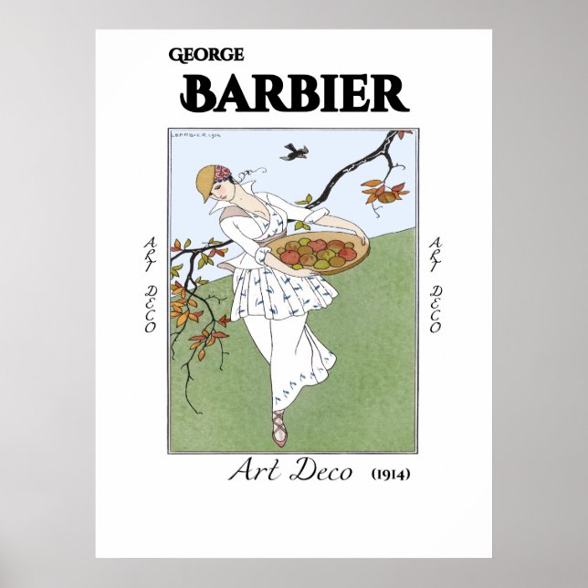 Póster George Barbier (Frente)