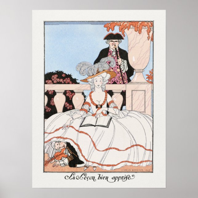 Póster George Barbier (Frente)