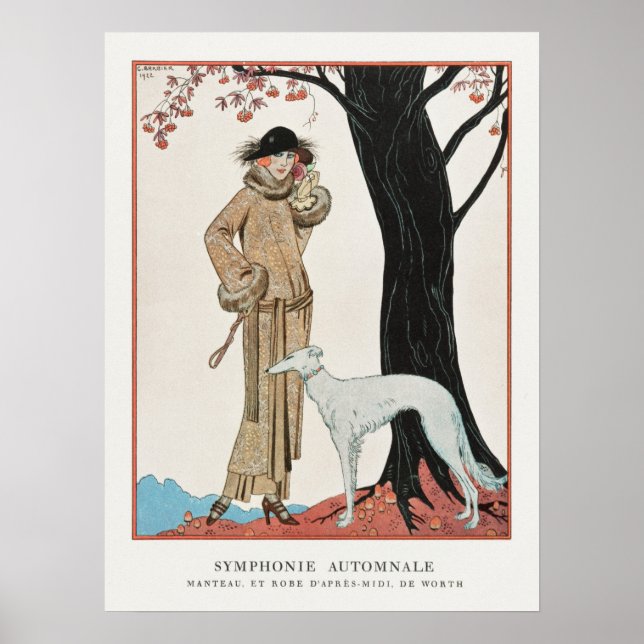 Póster George Barbier (Frente)