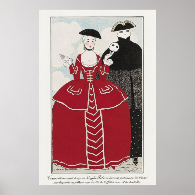 Póster George Barbier (Frente)