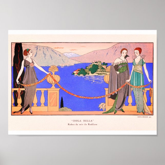 Póster George Barbier Vintage (Frente)