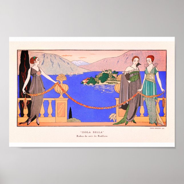 Póster George Barbier Vintage (Frente)