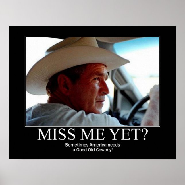 Póster George Bush (Frente)