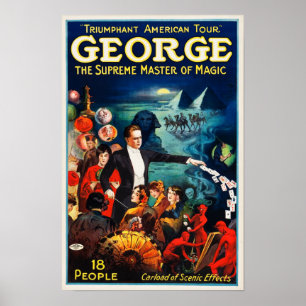 Póster George --El amo supremo del poster mágico