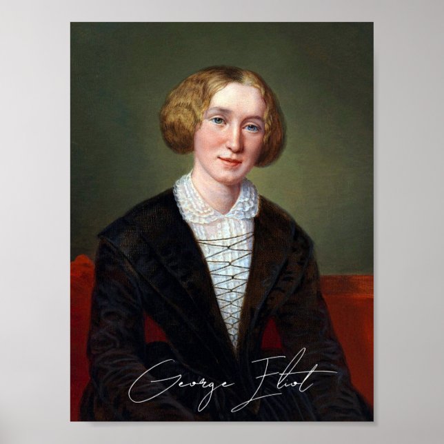 Póster George Eliot (Frente)