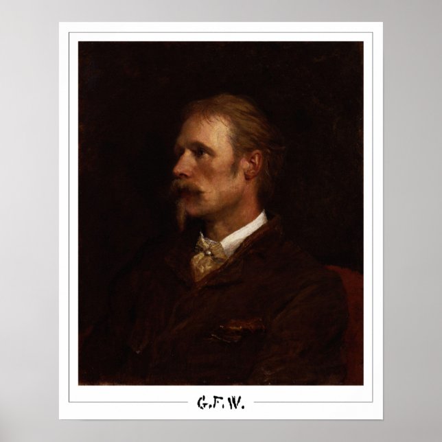 Póster George Frederic Watts Zedign Art Poster #124 (Frente)
