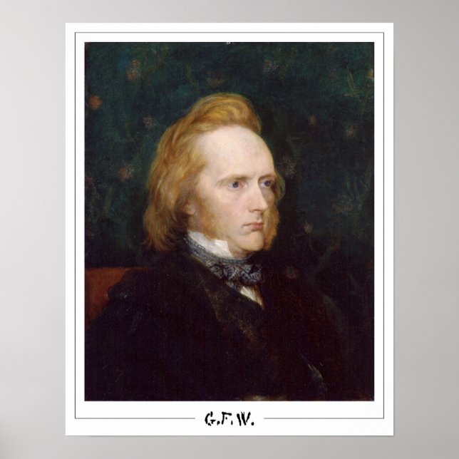 Póster George Frederic Watts Zedign Art Poster #15 (Frente)
