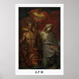 Póster George Frederic Watts Zedign Art Poster #189