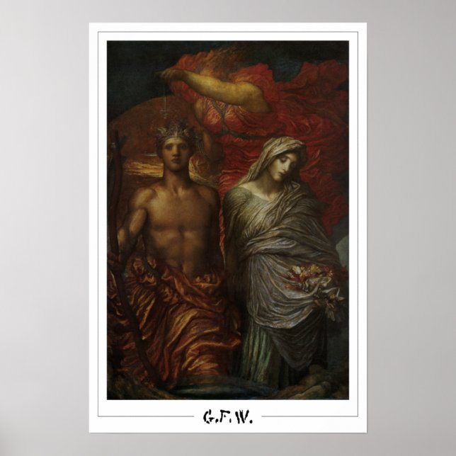 Póster George Frederic Watts Zedign Art Poster #189 (Frente)