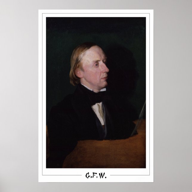 Póster George Frederic Watts Zedign Art Poster #201 (Frente)