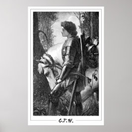 Póster George Frederic Watts Zedign Art Poster #235