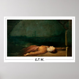 Póster George Frederic Watts Zedign Art Poster #55