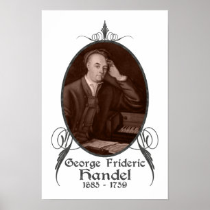 Póster George Frideric Handel