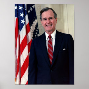 Póster George H. W. Bush