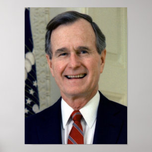 Póster George H. W. Bush 41